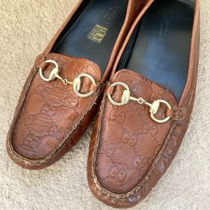 Vintage Gucci Horsebit Loafers
